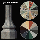 Street Lighting Pole Finishes